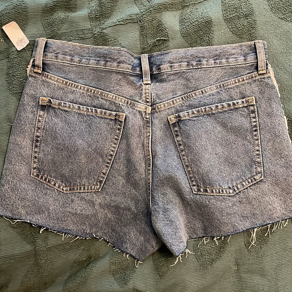 Higher High Rise Denim Shorts - Picture 6 of 9